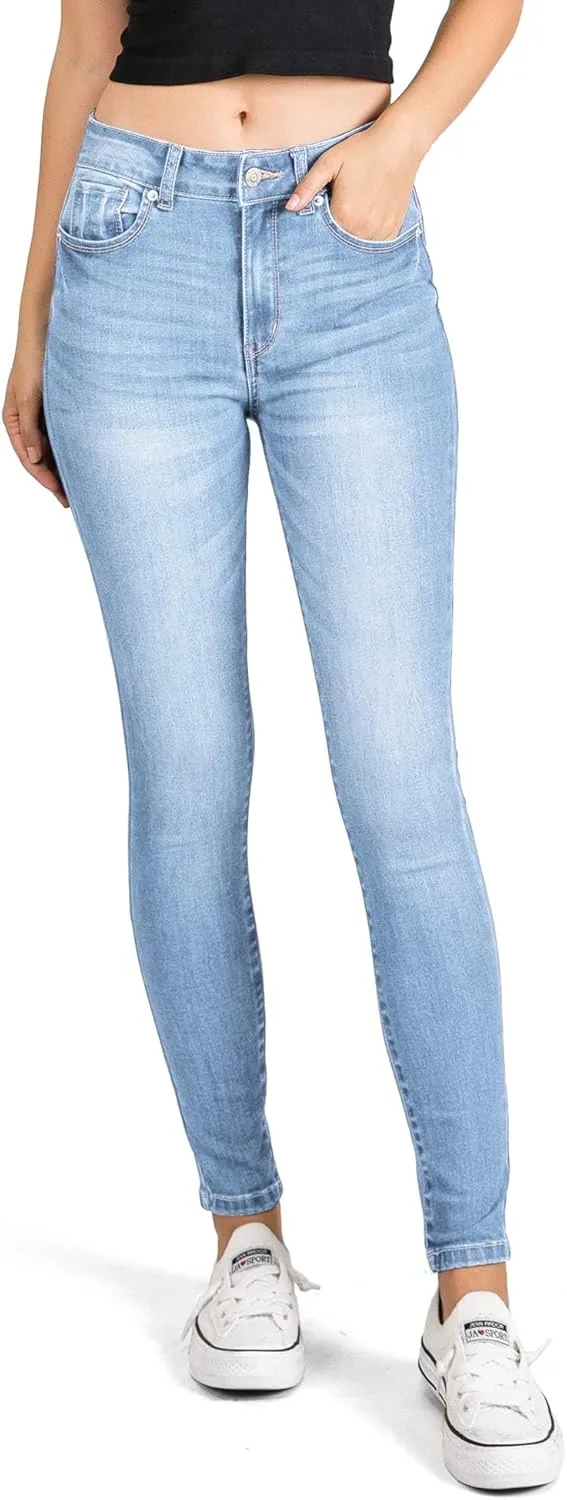 

Стильные скинни джинсы с высокой посадкой WAX JEAN