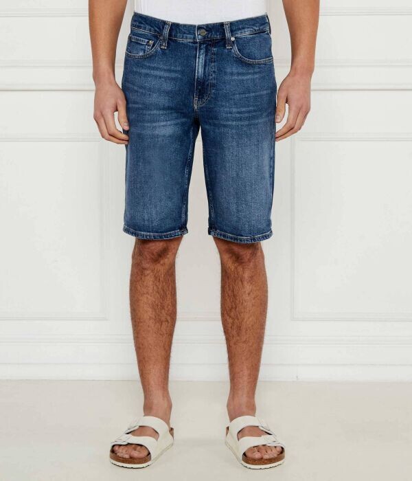 

Шорты джинсовые Calvin Klein Slim Fit, синий