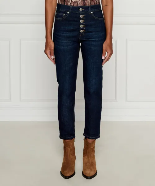 

Джинсы Кунс Loose fit Dondup - Made In Italy, синий
