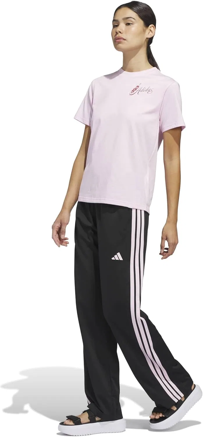 Футболка женская adidas Mind Bodysuit and Spirit(s) Graphic, Clear Pink — фото 2