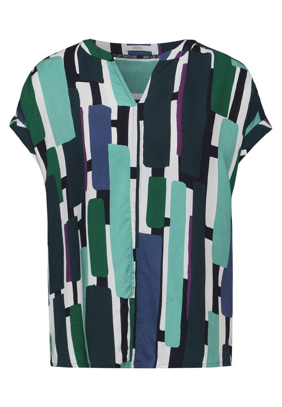 

Блузка с коротким рукавом CECIL Blouse, зеленый