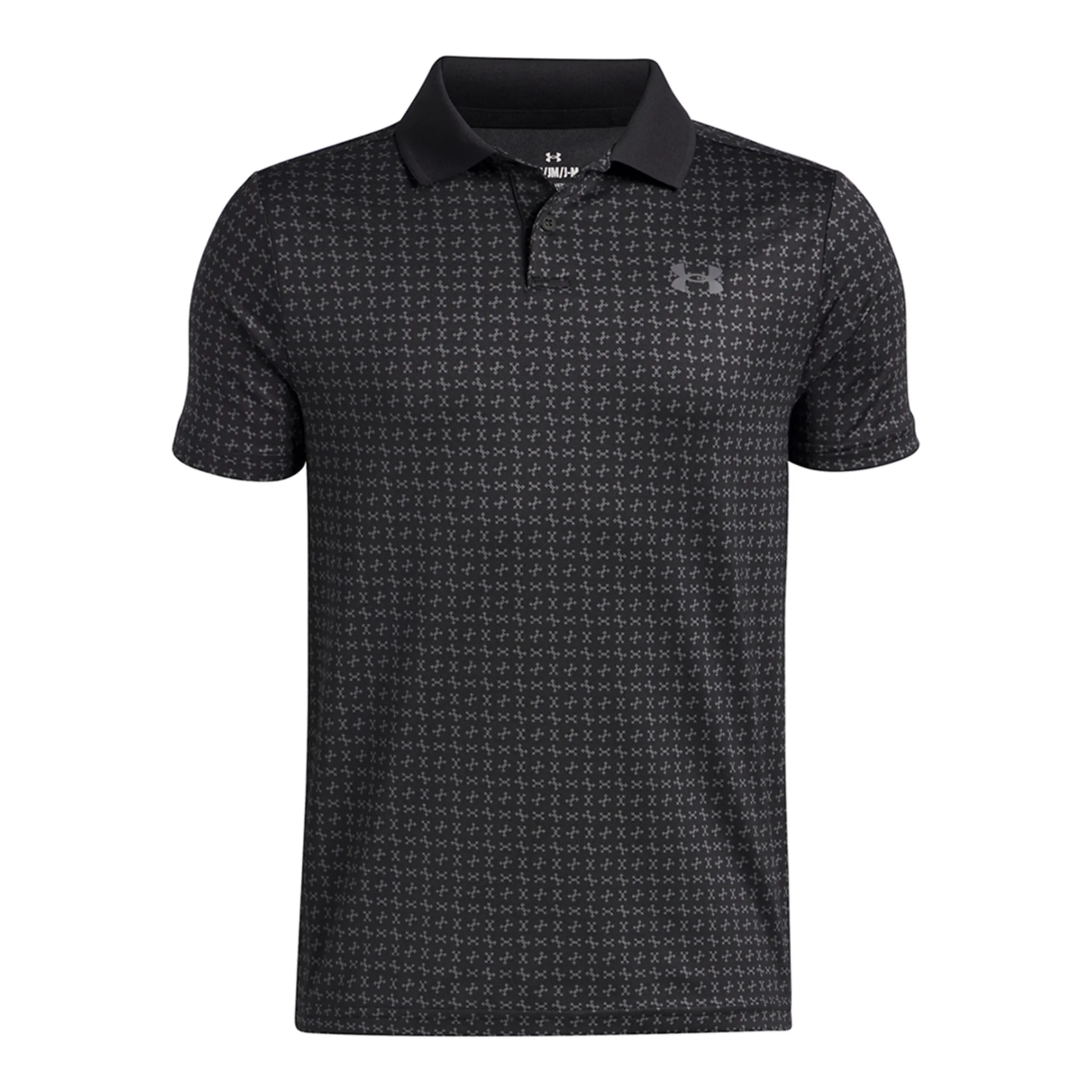 

Детское поло Matchplay с принтом Under Armour, черный