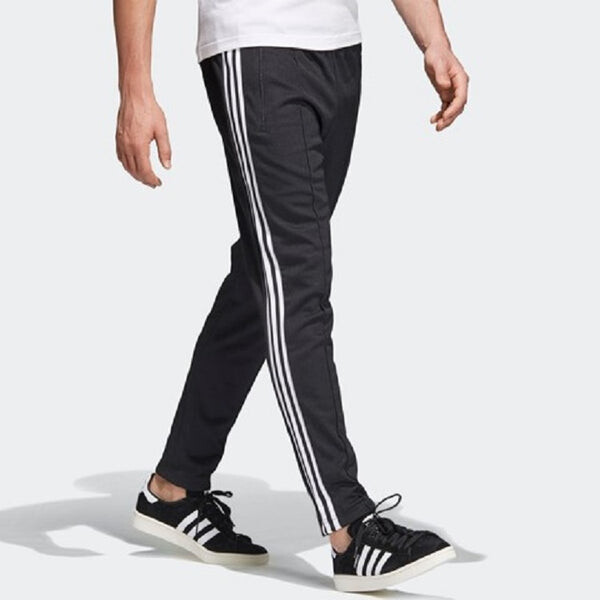 Спортивные штаны adidas originals BB Track Pants Black Stripe Sports Long Pants, черный — фото 4