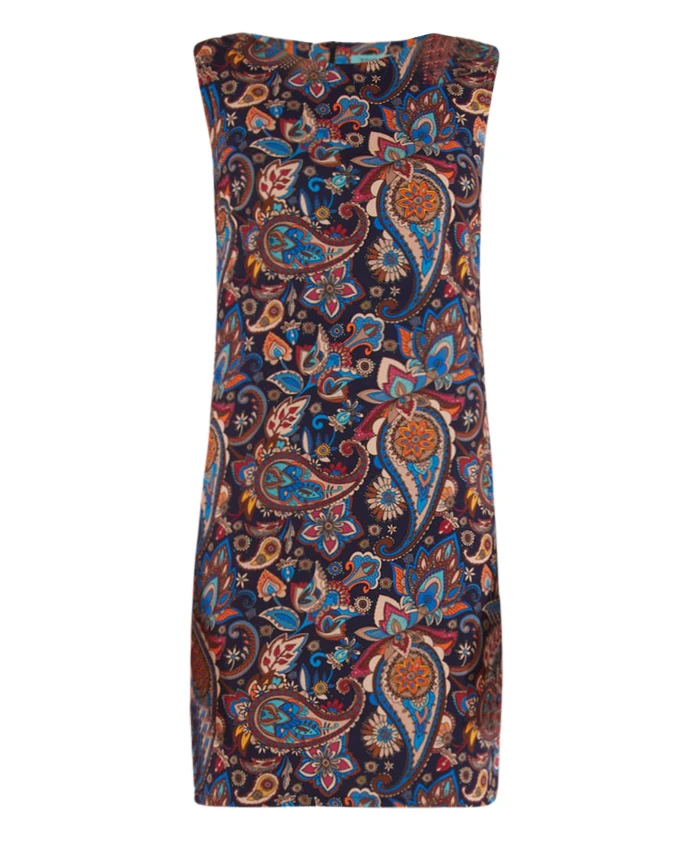 

Платье с узором «пейсли» для женщин Tooche, мультиколор