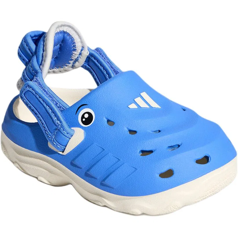 Кроссовки MAXXCLOG Low top Toddler Shoes Fusion Blue/White Marble/Black Infant And Toddler Adidas, Fusion Blue/Jade White/Black — фото 4