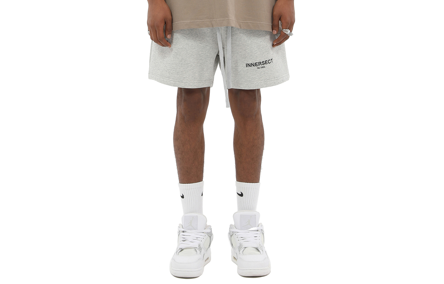 

Повседневные шорты Unisex SS23 INNERSECT, светло-серый