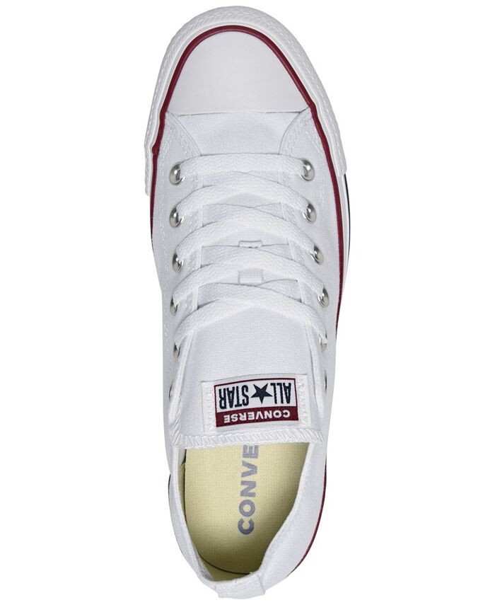 Женские повседневные кроссовки Chuck Taylor All Star Ox от Finish Line Converse, белый — фото 3