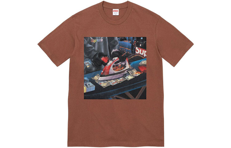 

Футболка унисекс Supreme, коричневый