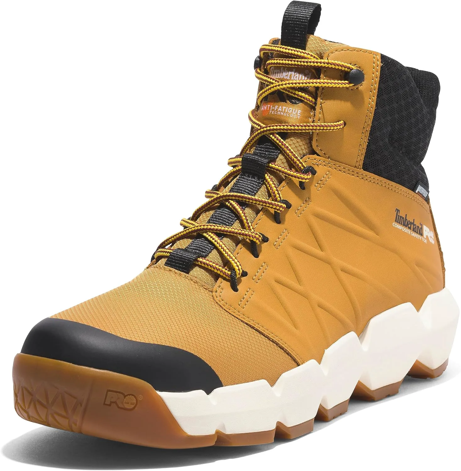 

Мужские кроссовки-ботинки Timberland PRO Morphix 6" с композитным защитным носком, водонепроницаемые, в индустриальном стиле, для повседневной носки