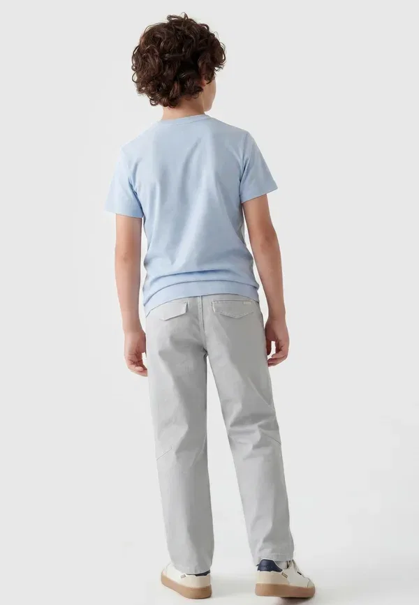 Футболка Guess Junior ss t-shirt print t-shirt, светло-голубая — фото 2