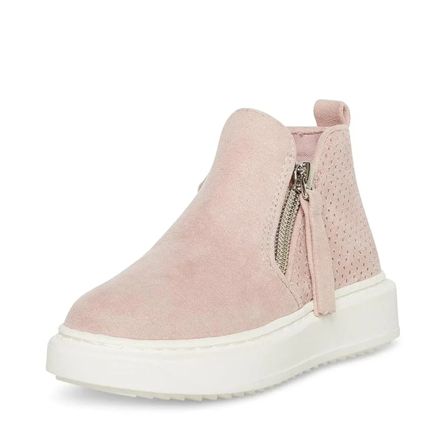 Детские кроссовки Steve Madden Hummon, розовые, с закругленным носком и платформой HTAT415