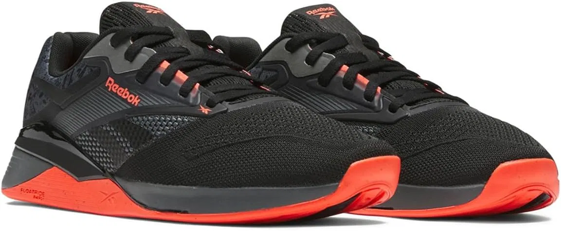 Кроссовки Reebok Unisex Nano X4, Pugry6 Black Orgfla — фото 3