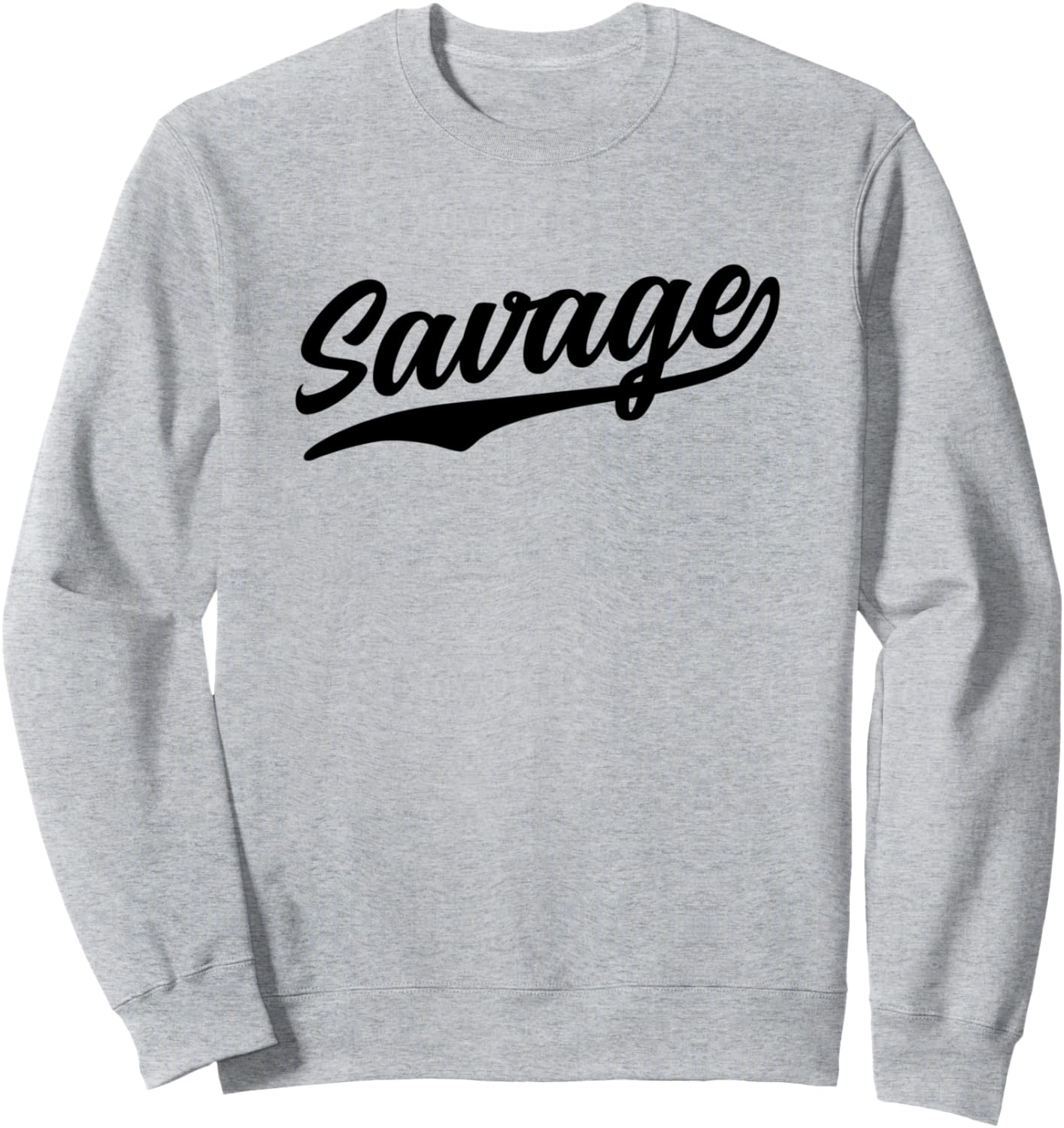 

Винтажная хипстерская толстовка в стиле ретро 1970-х годов с бейсбольным шрифтом и курсивным стилем Savage Vintage 70S Tees, серый