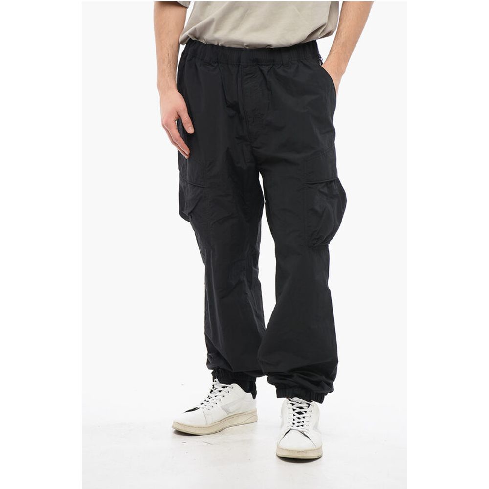 

Нейлоновые брюки-карго EDMUND Parajumpers, Black