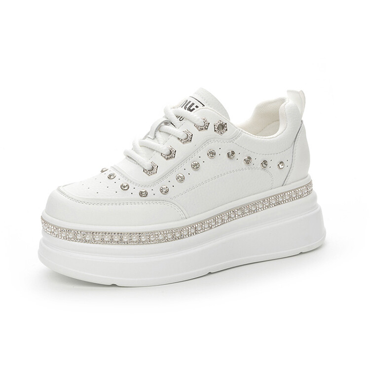 

Кеды NRDROFFICIAL Skateboard Shoes Women's Low-Top, белый