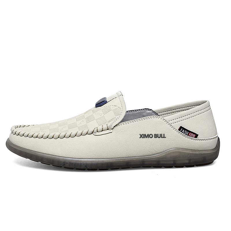 

XIMO BULL Мужские повседневные кеды низкие бежевые, цвет Beige