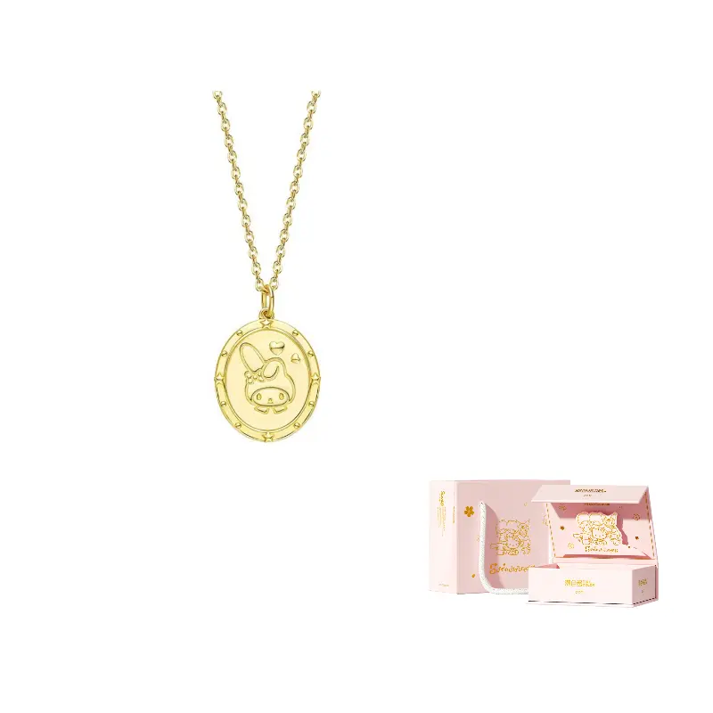 

Sanrio Колье My Melody из стерлингового серебра 925 пробы для женщин