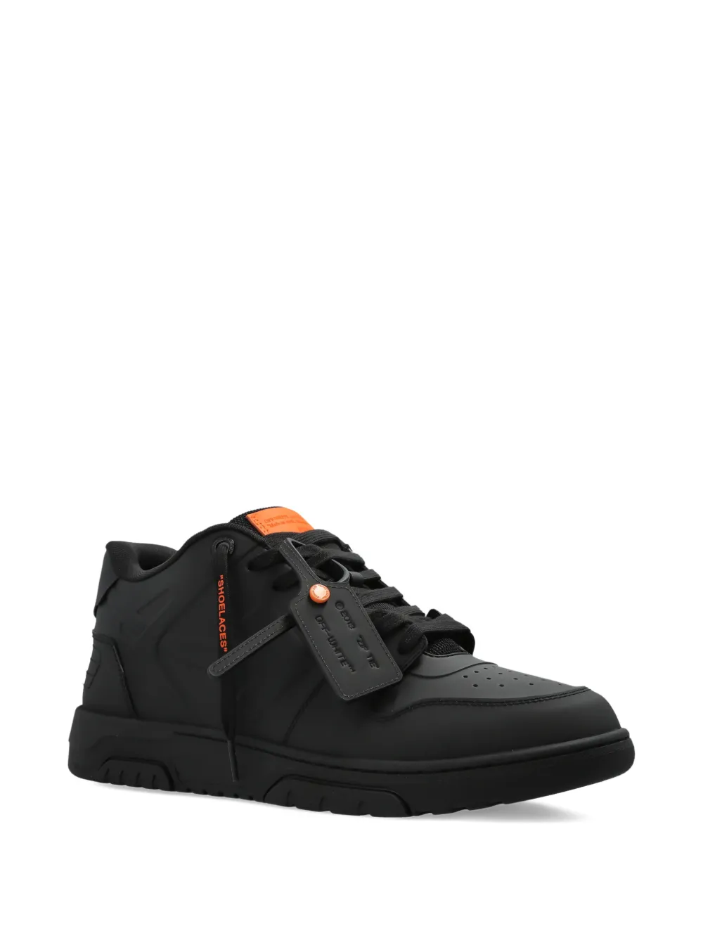 Кеды Out Of Office на шнуровке Off-White, черный — фото 2
