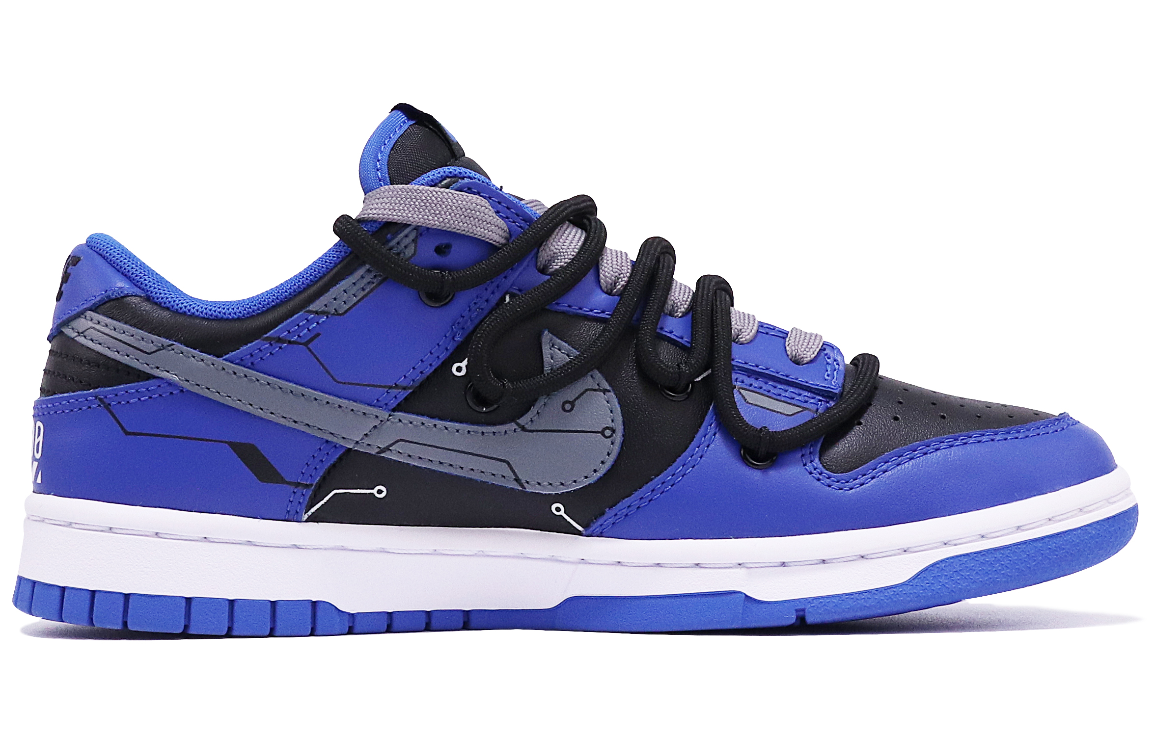 

Кроссовки Nike Dunk Skateboard Shoes Men Low-Top Blue Black