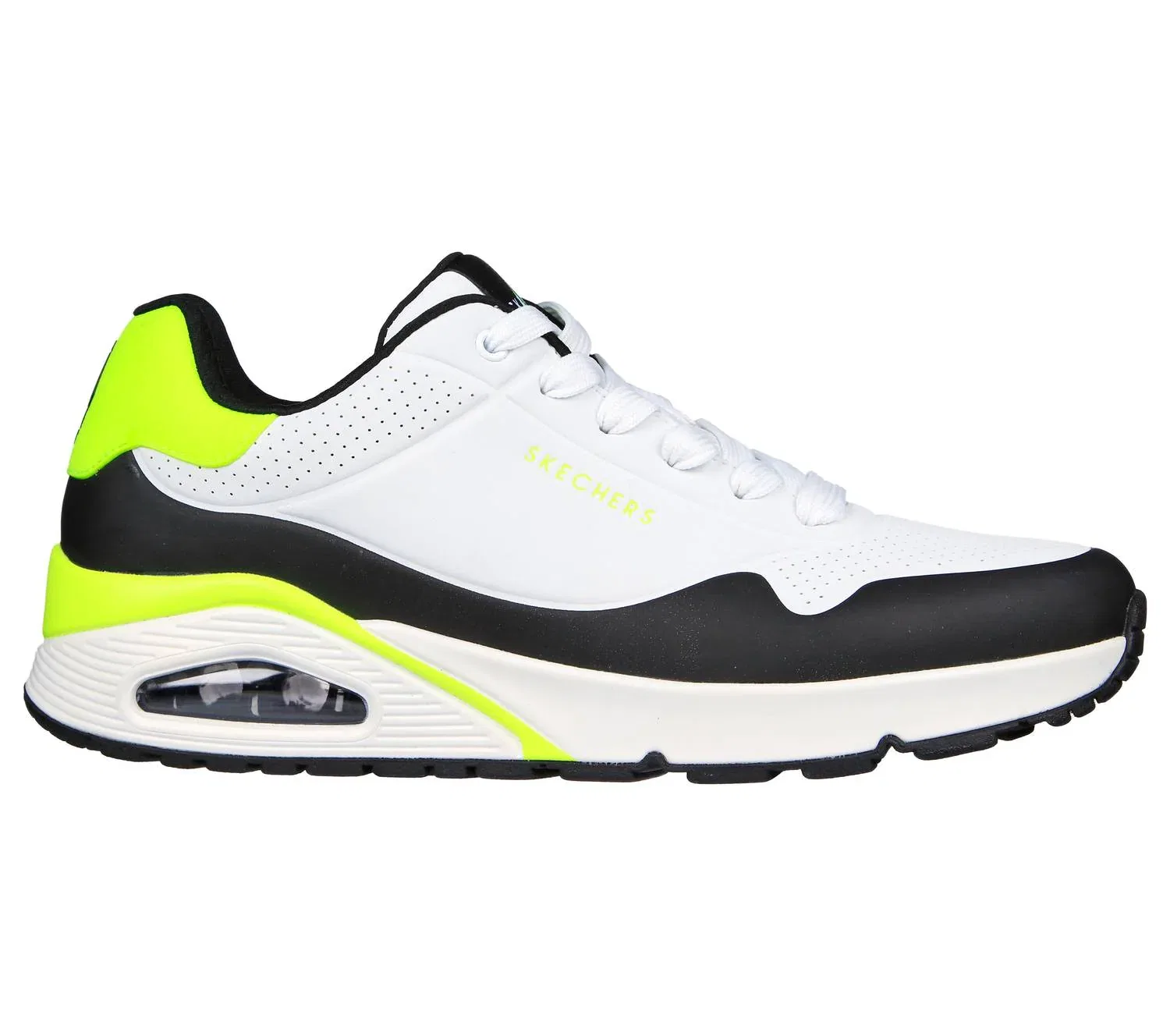 Skechers Мужские спортивные кроссовки белого цвета — фото 3