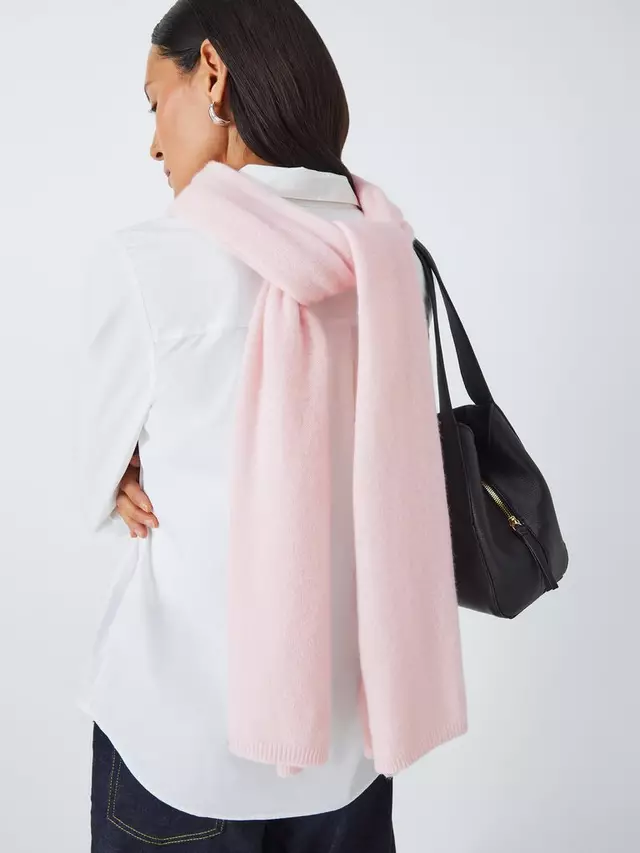 

Шарф John Lewis Cashmere, цвет light/pink