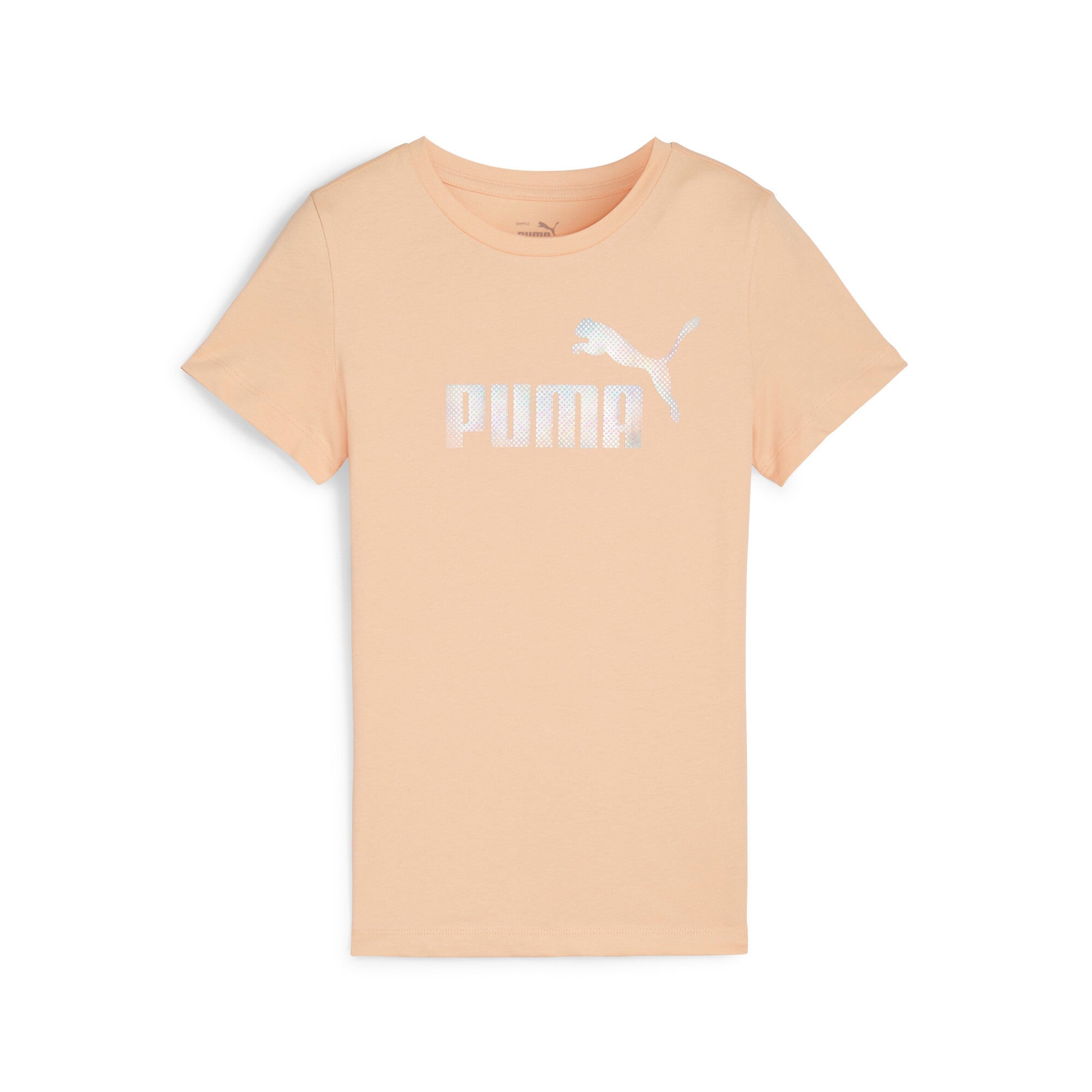 

Футболка PUMA ESS+ SUMMER DAZE для девочек больших размеров, цвет peach fizz