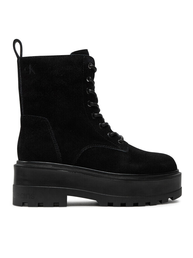 

Сапоги Calvin Klein Jeans Flatform Zip Laceup Mg S YW0YW01554 Negro, черный