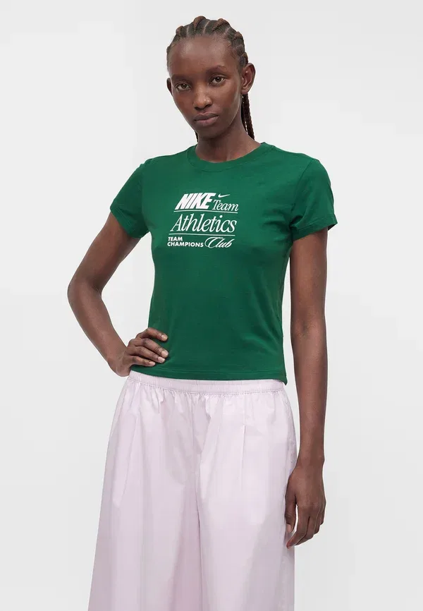 Футболка с принтом Nike Sportswear, зелёный — фото 4