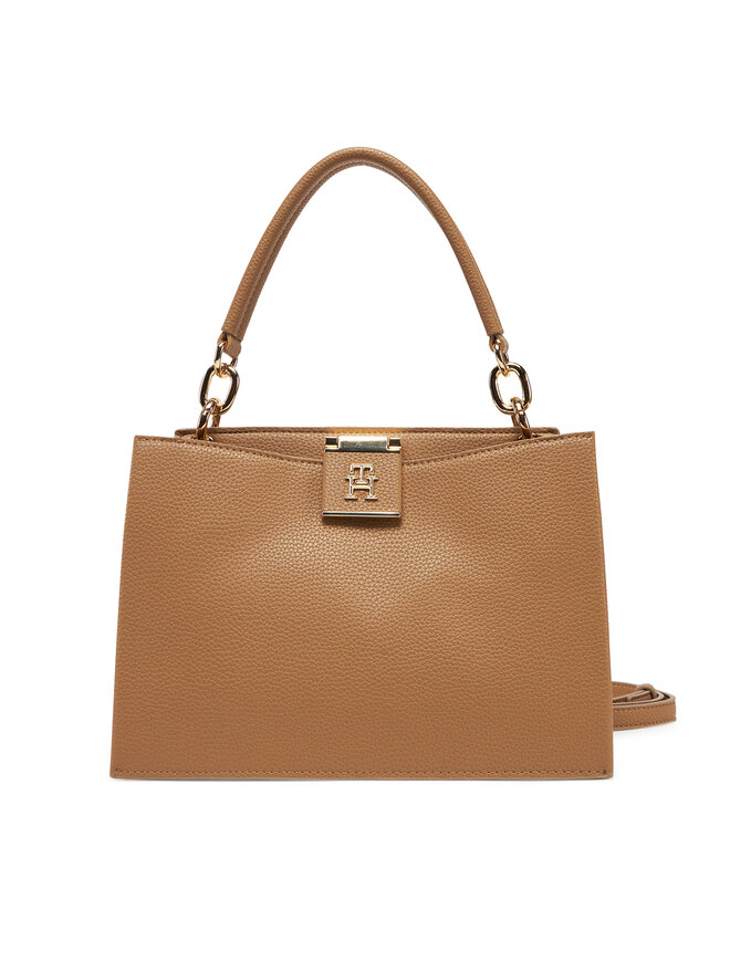 

Сумочка Th Her Mini Tote AW0AW17190 Tommy Hilfiger, коричневый