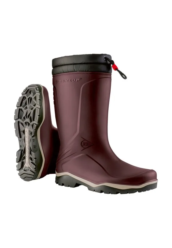 Резиновые сапоги dunlop stiefel mu0kv45 blizzard burgunderrot/grau/schwarz Dunlop, Dunkelrot — фото 4