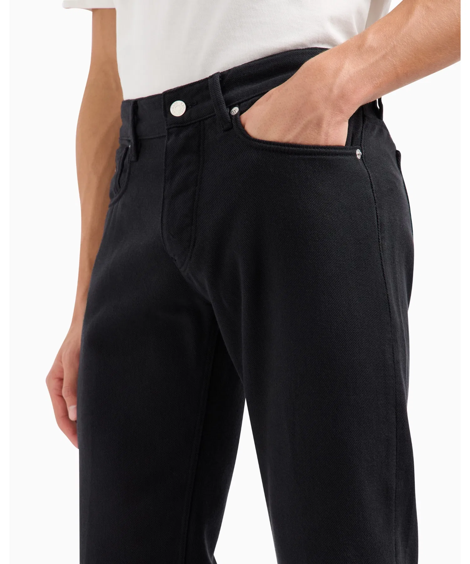 【Emporio Armani】ASV Slim Fit Jeans J75 Lyocell Blend — фото 4