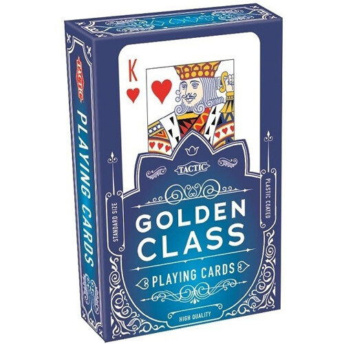 

Настольная игра Playing Cards International Golden Blue 2019 Tactic Games