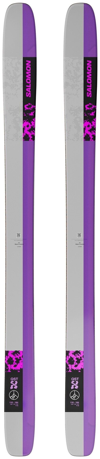 

Новые лыжи Salomon QST X 2026 года, длина 184 см