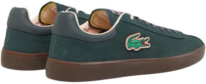 Мужские кроссовки Lacoste Baseshot, зеленый/коричневый/темно-зеленый/темно-коричневый — фото 3
