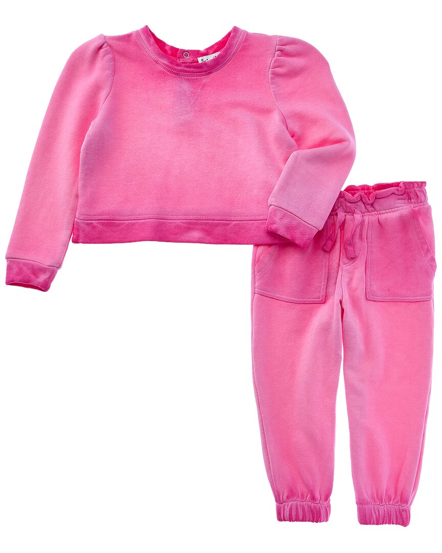 

Великолепный комплект из двух предметов: пуловер и спортивные брюки Pretty In розовый Splendid, розовый