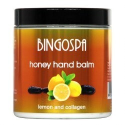 

Медовый бальзам для рук с лимоном и коллагеном 250г BINGOSPA