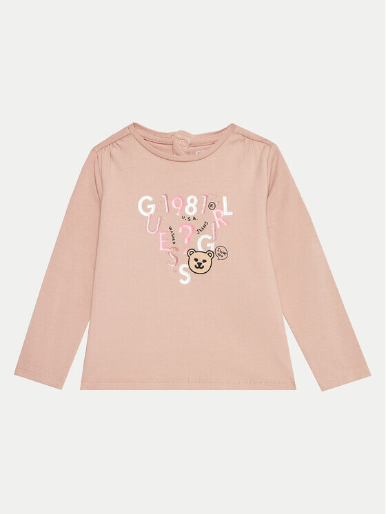 

Блуза стандартного кроя Guess, розовый