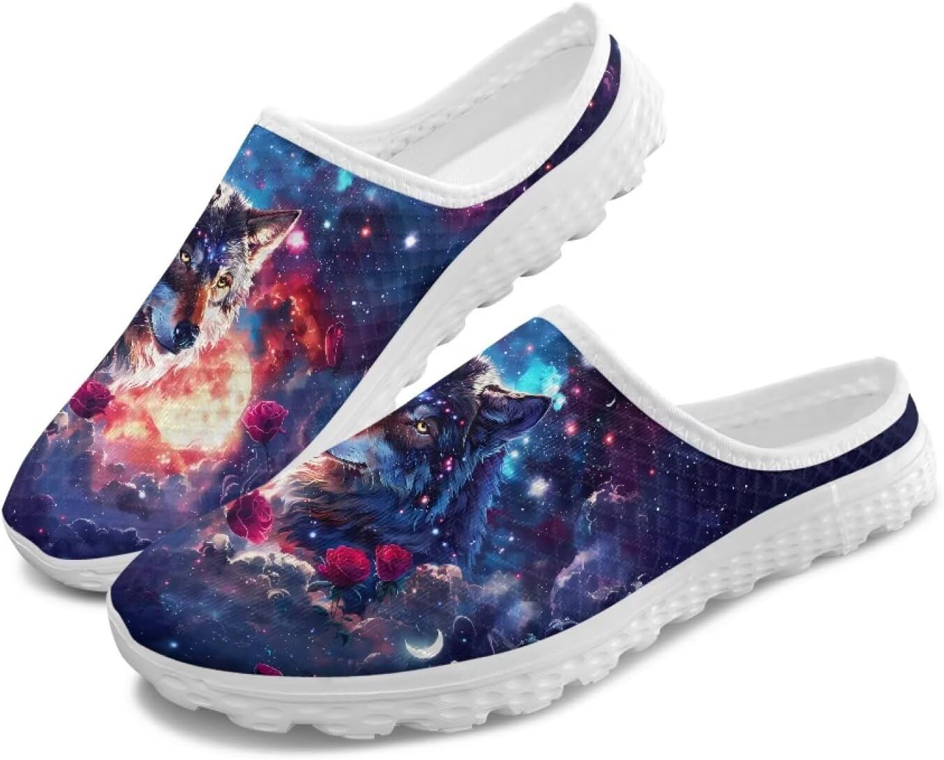 

Женские кроссовки Tomeusey на шнуровке без задника, с полусеткой, легкие, дышащие, повседневные для прогулок, Wolf Rose