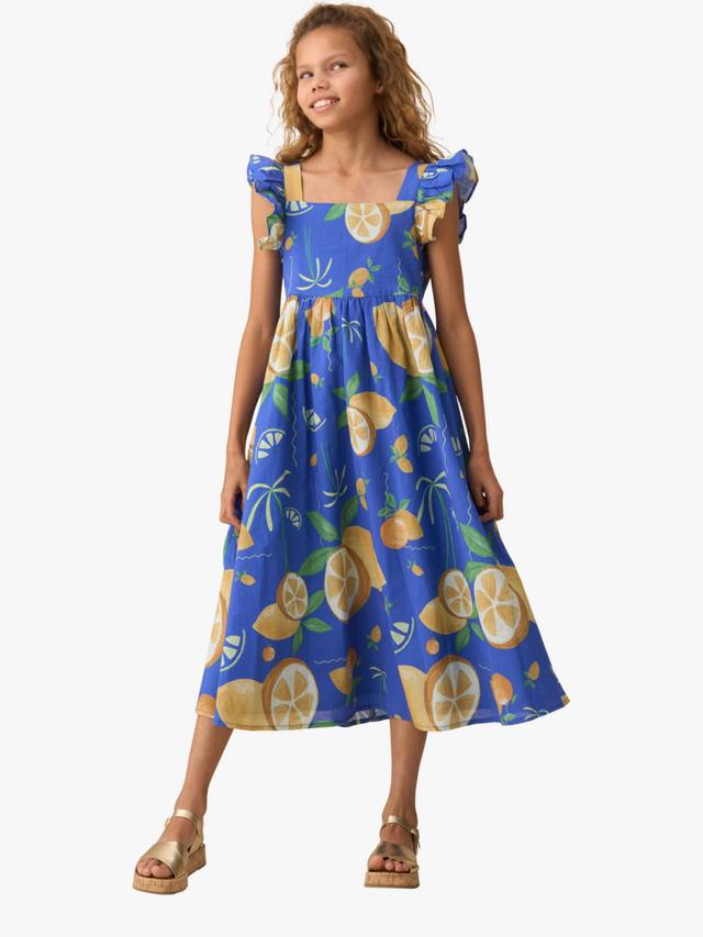 

Детское платье макси Oranges & Lemons Angel & Rocket, Multi