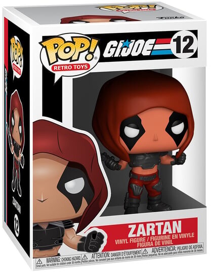 

Funko POP! Ретро-игрушки, Коллекционная фигурка,И. Джо, Зартан