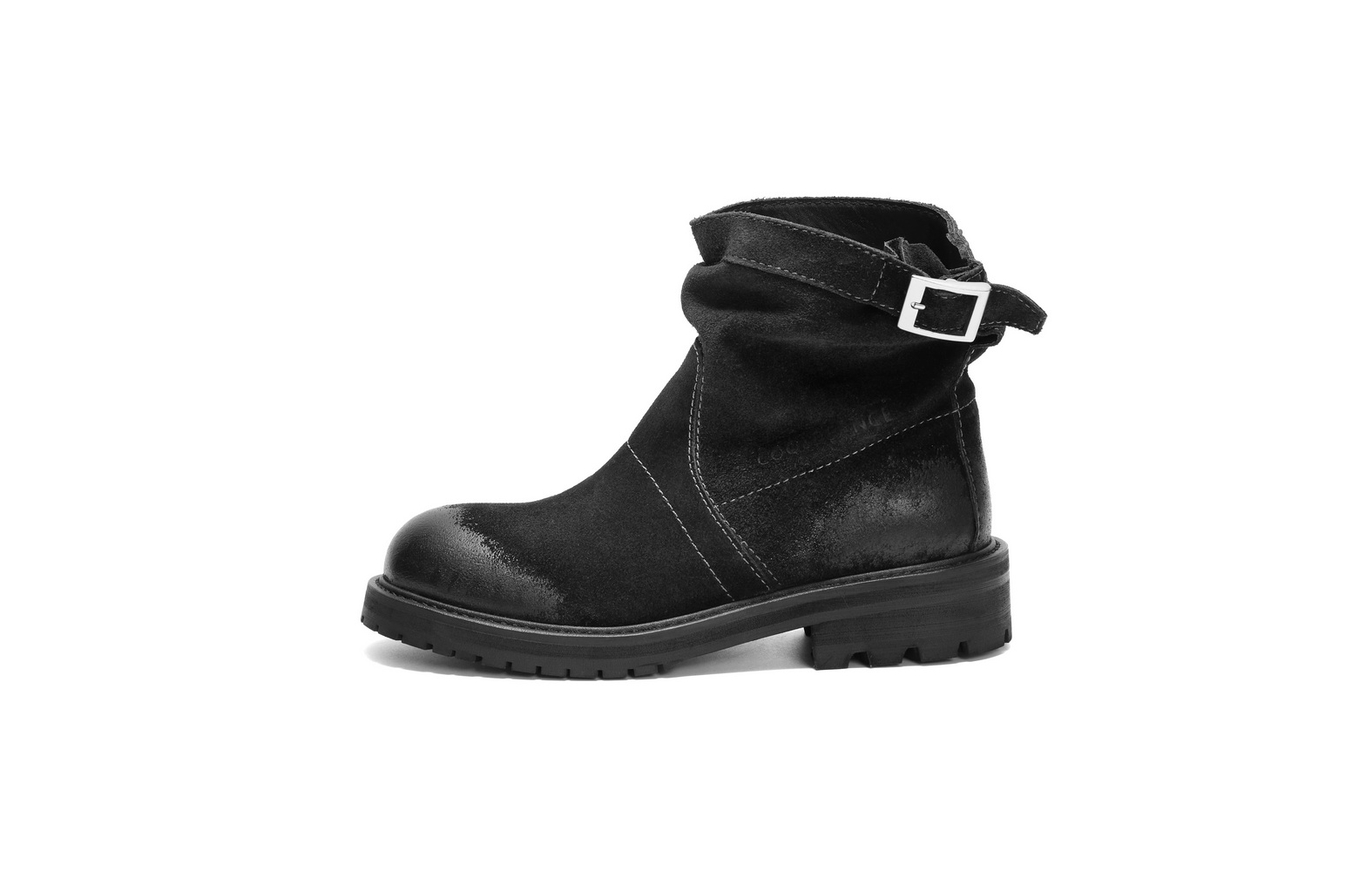 BELLE Черные женские ботинки на каблуке 3,5 см, цвет Black
