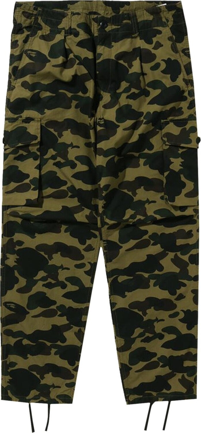 

Брюки BAPE 1st Camo 6 Pocket 'Green', зеленый