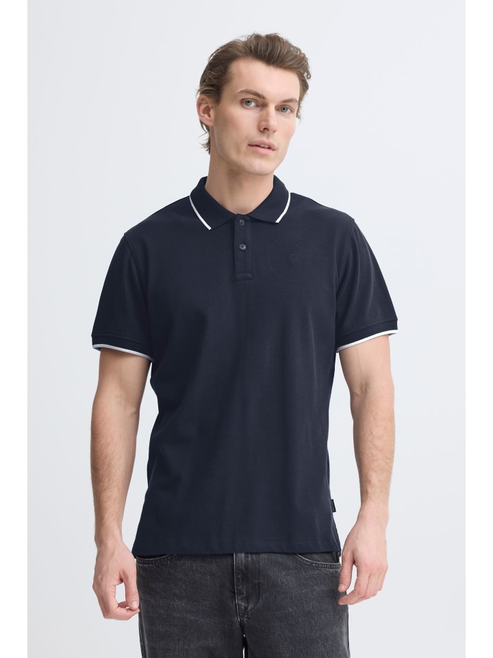 

BLEND Темно-синяя рубашка-поло BHEdin, Синий, BLEND Темно-синяя рубашка-поло BHEdin