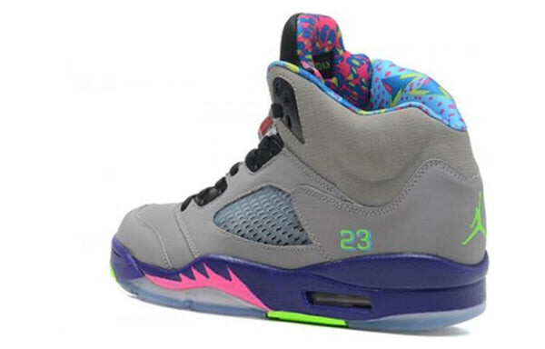 Кроссовки 5 Air Jordan, серый — фото 3
