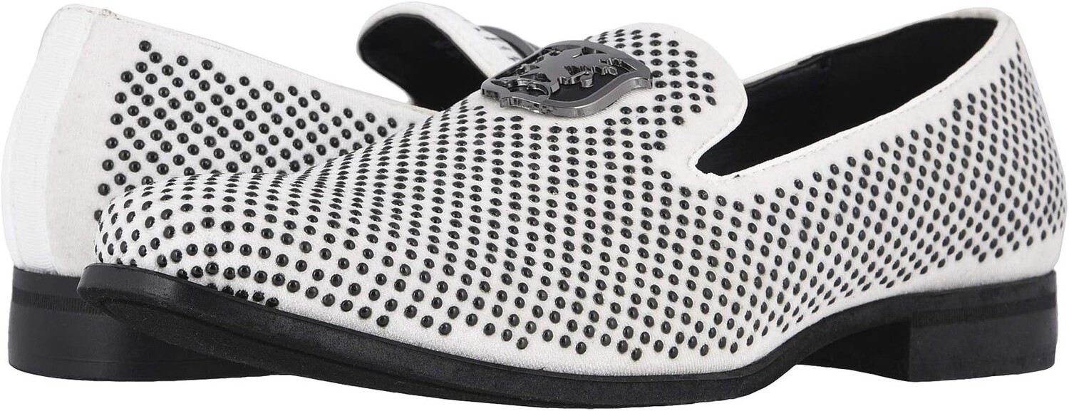 

Лоферы Swagger Studded Ornament Loafer Stacy Adams, цвет Black/White