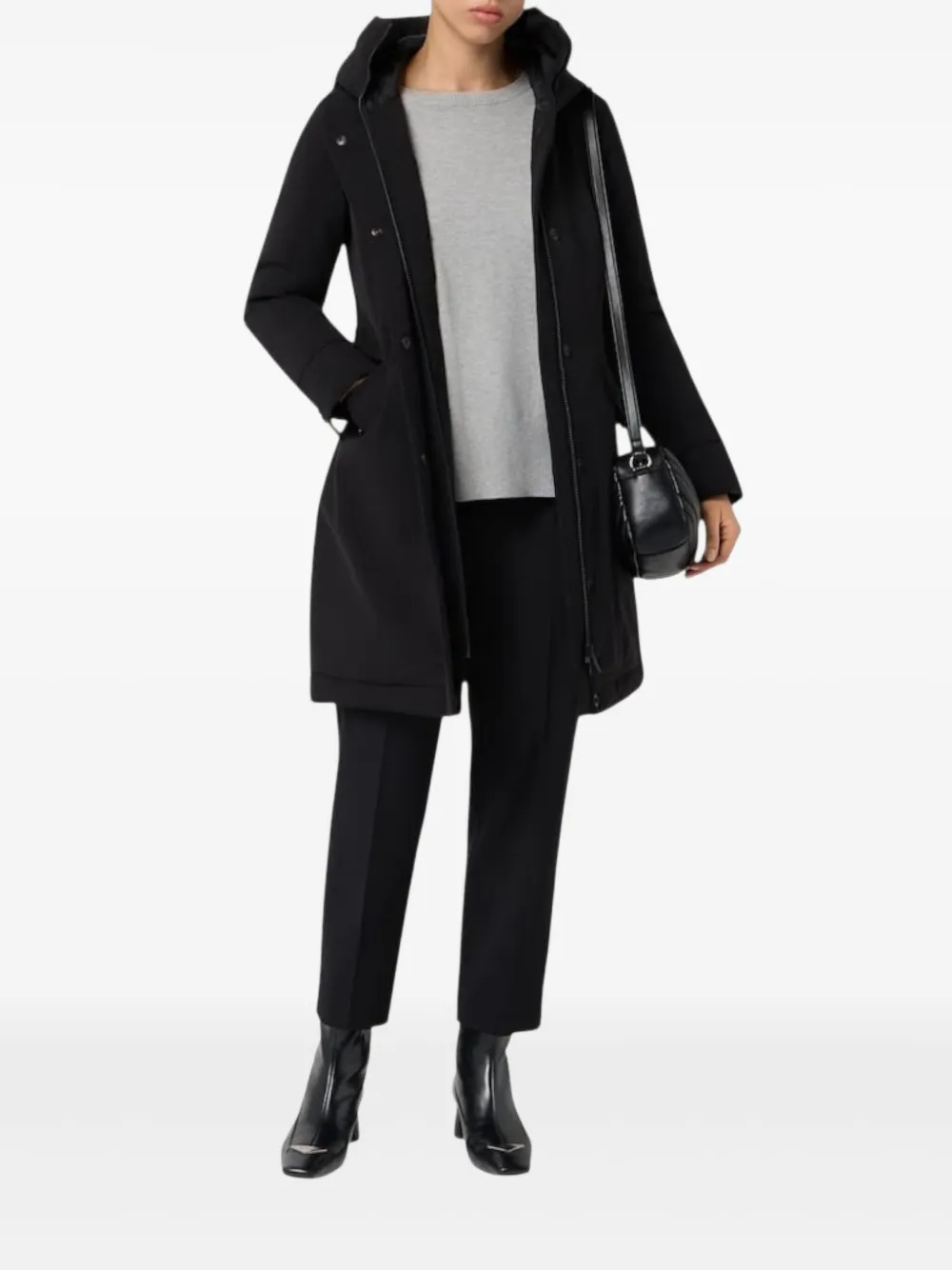 

Пальто Emin TJ 01 с капюшоном Peuterey, черный