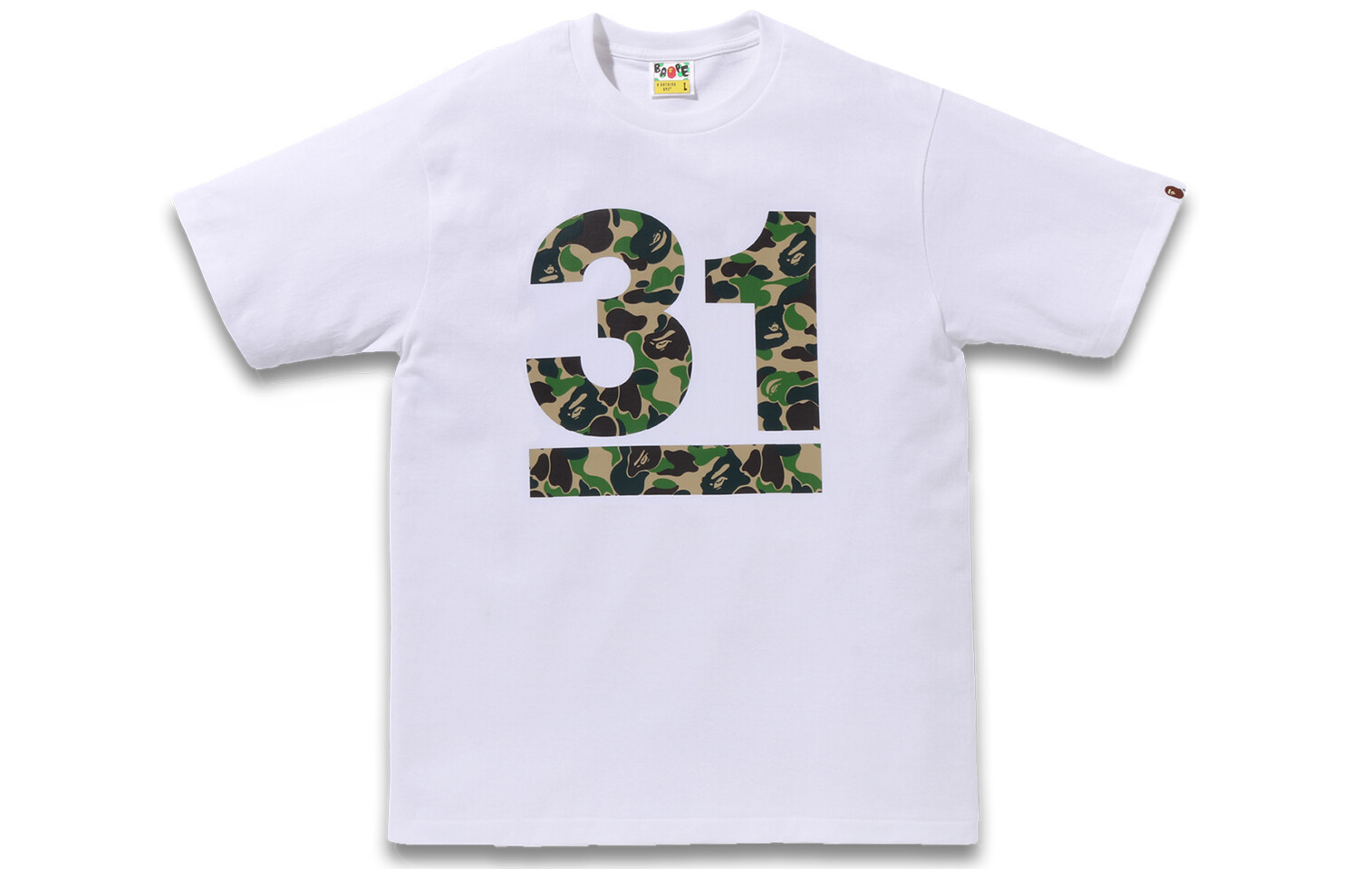 Футболка серии 31st Anniversary унисекс A Bathing Ape, зеленый — фото 2