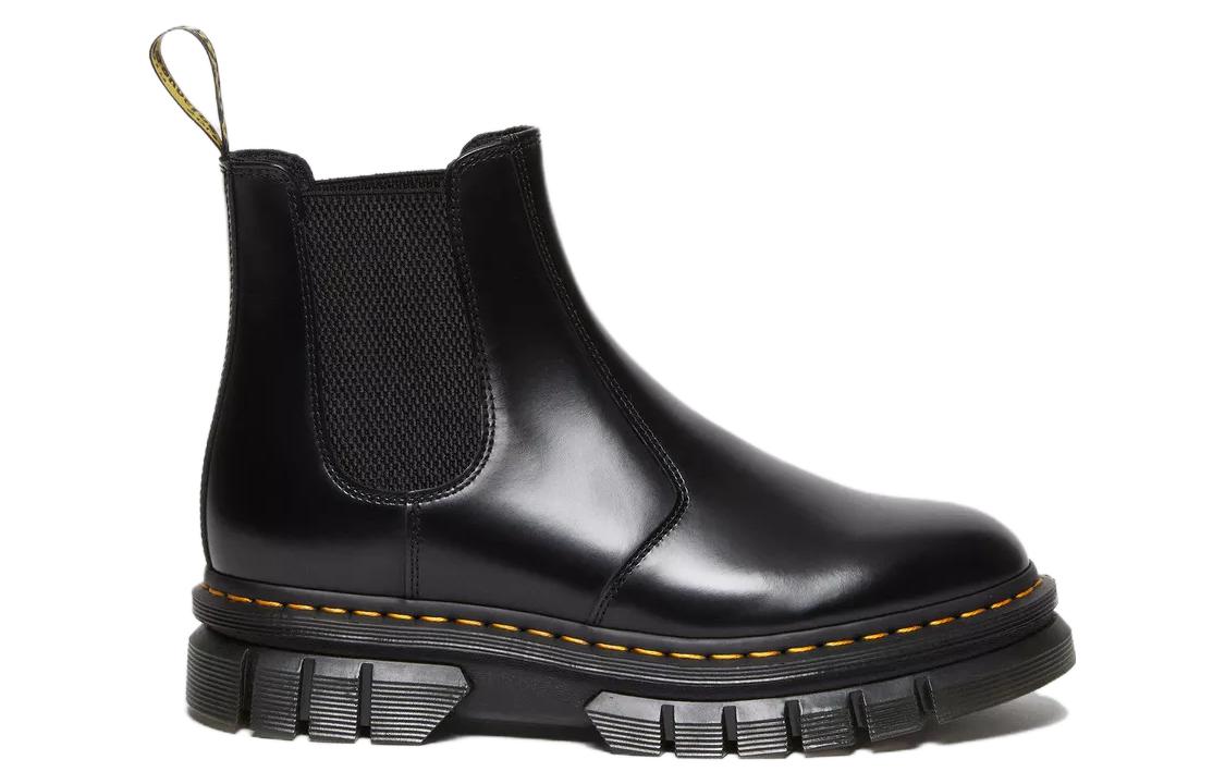 Мужские ботинки челси Dr. Martens Rikard из гладкой кожи на толстой подошве, черный — фото 2