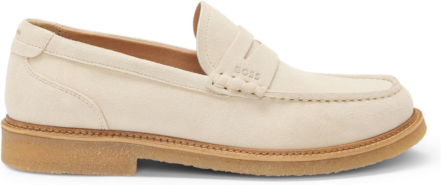 

BOSS Мужская обувь, сумки и очки (новинка) Мокасины, EU, Open White131