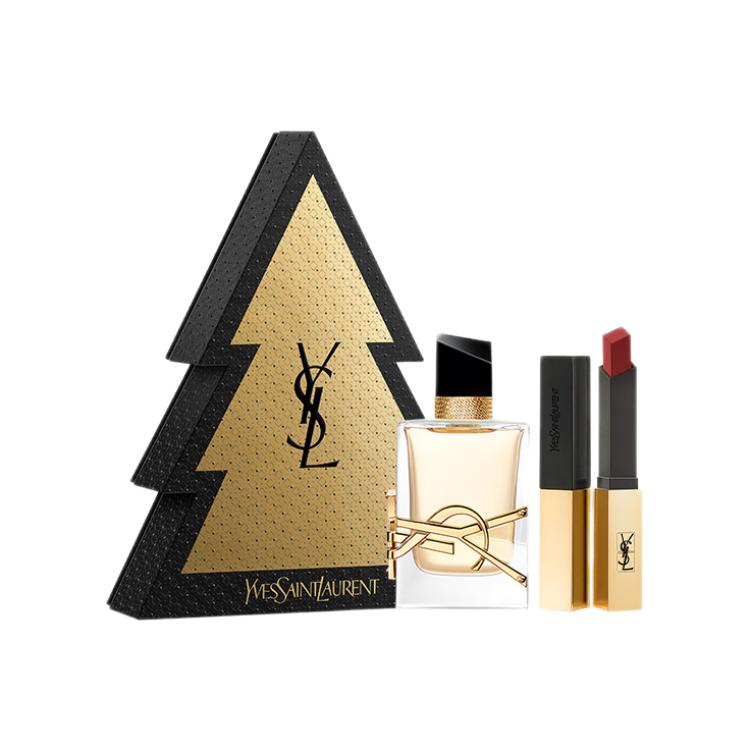 Набор для макияжа christmas limited freedom water из трех предметов легко растушевывается стойкий SAINT LAURENT — фото 3